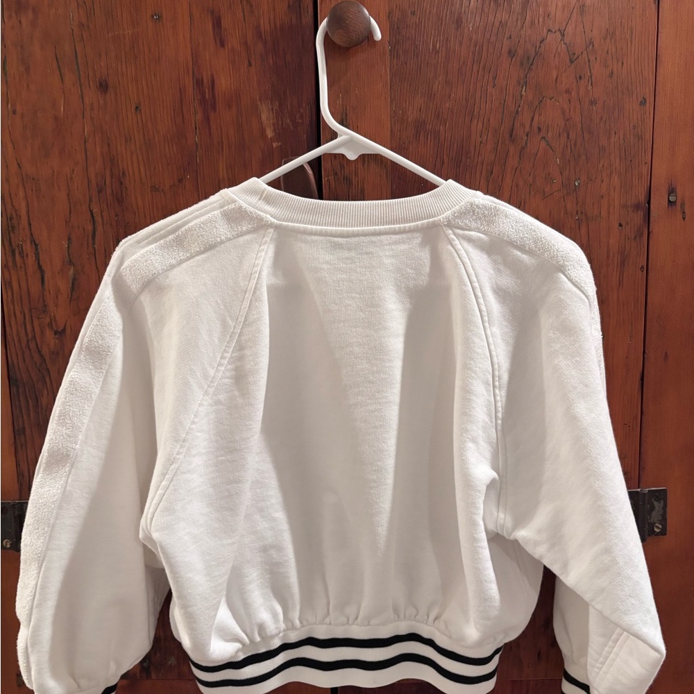 Prada White Kids Sweatshirt with Black Accents - Picture 6 of 8